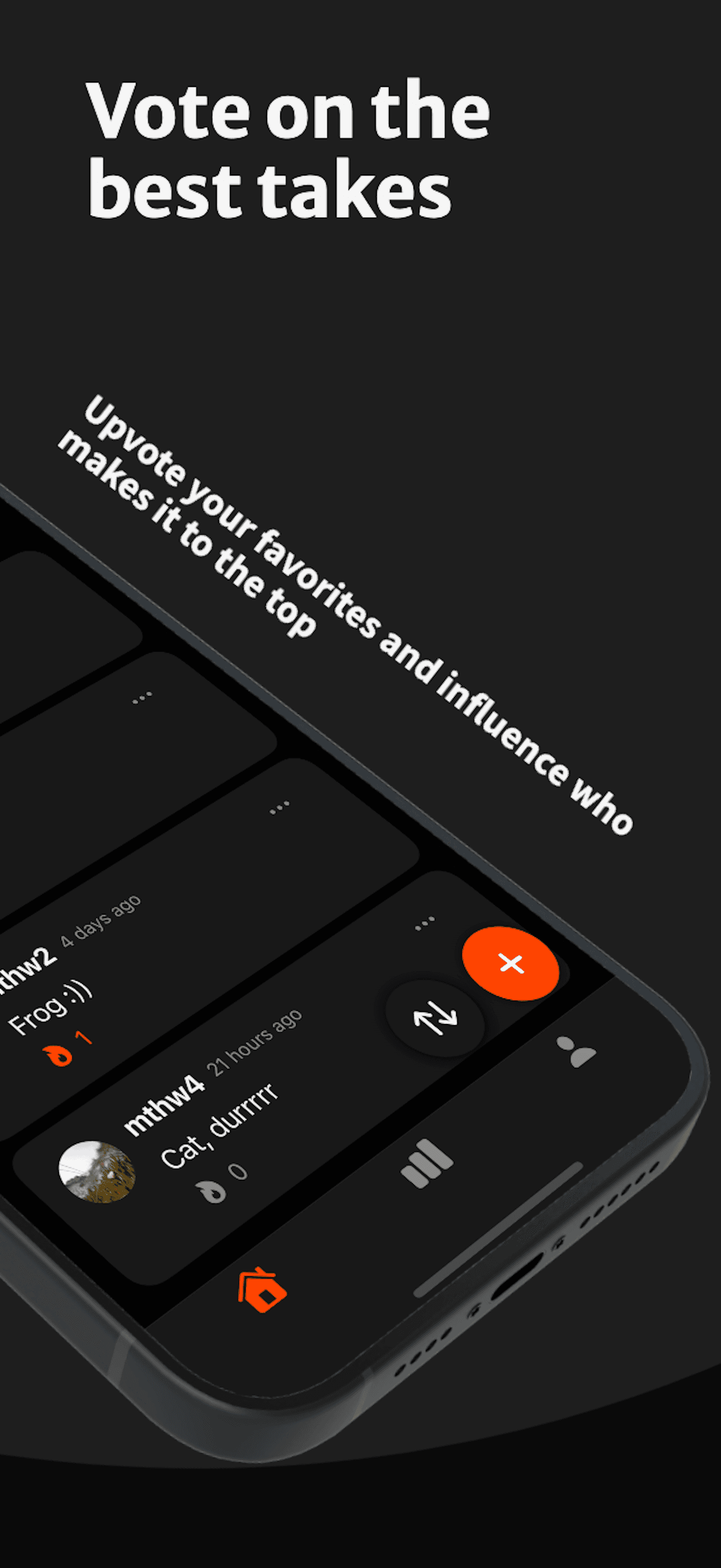Hottake Social Polling App image 2