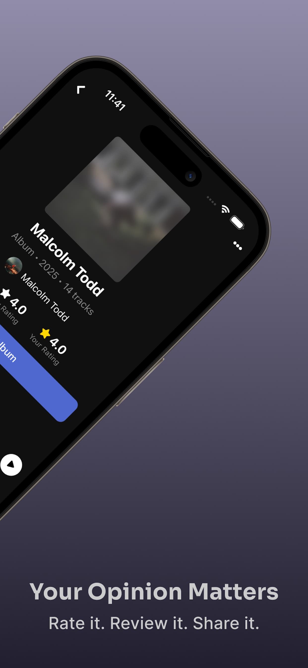Playbackd Music Rating App image 3