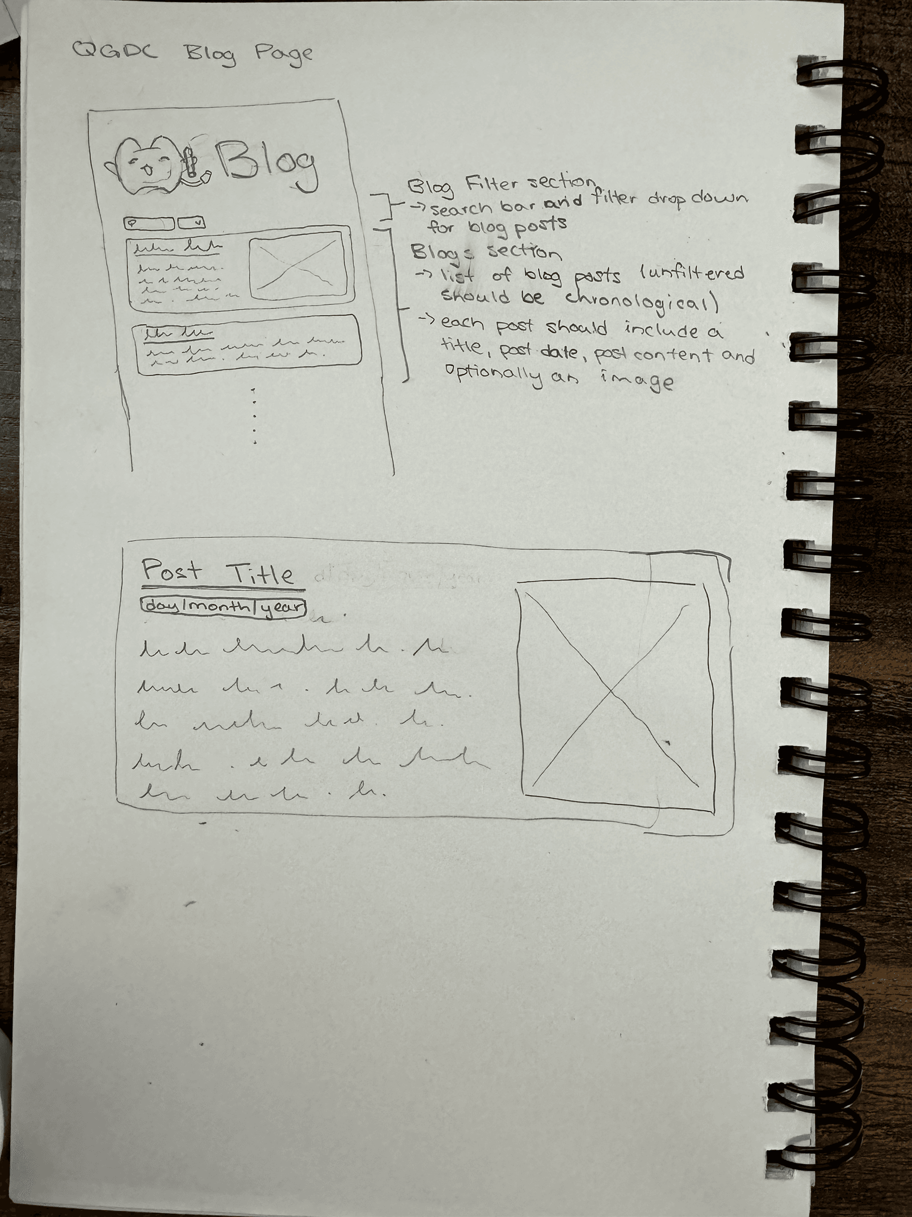 Queen's Game Dev Club Website Redesign image 8