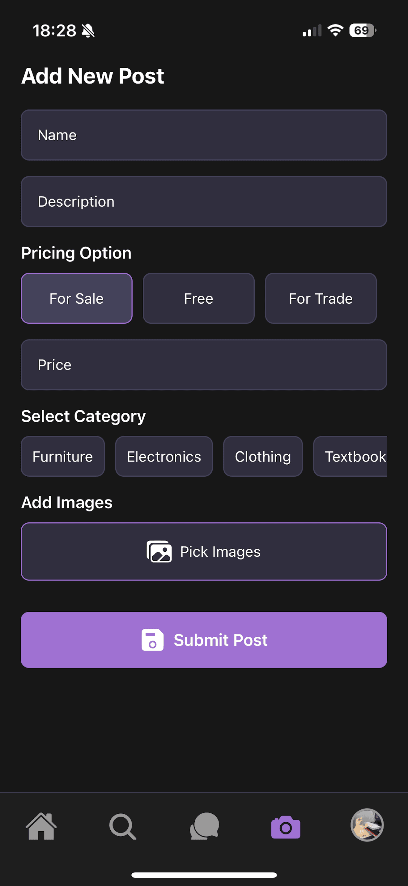 QSwap Marketplace App image 5