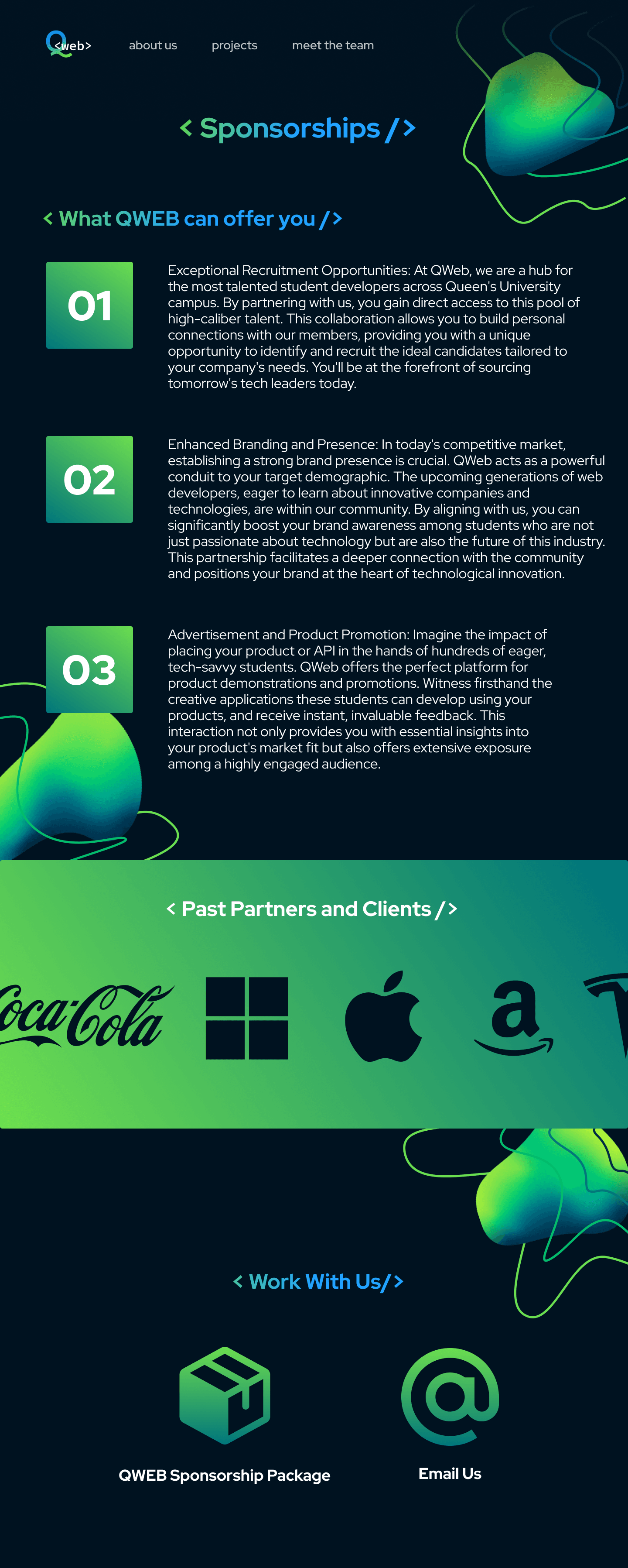 QWEB Website Redesign image 3